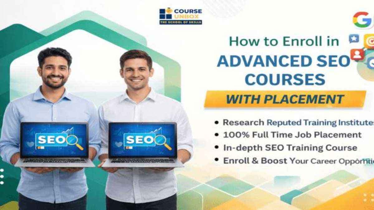 Advanced SEO course with placement training by Course Unbox
