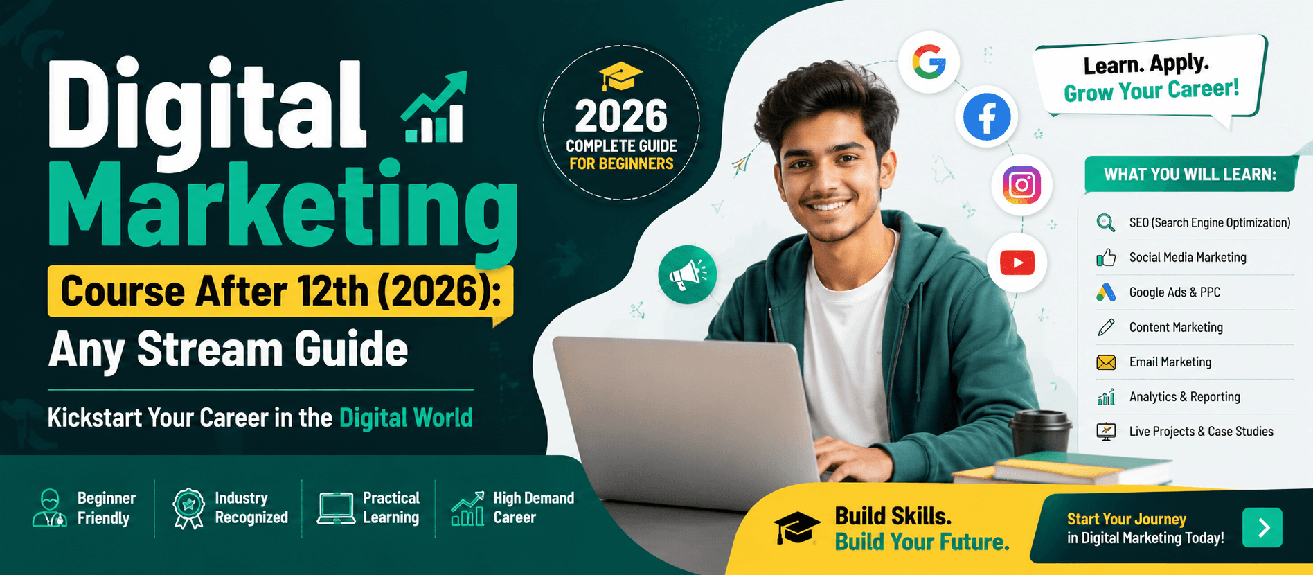 Digital Marketing After 12th Training