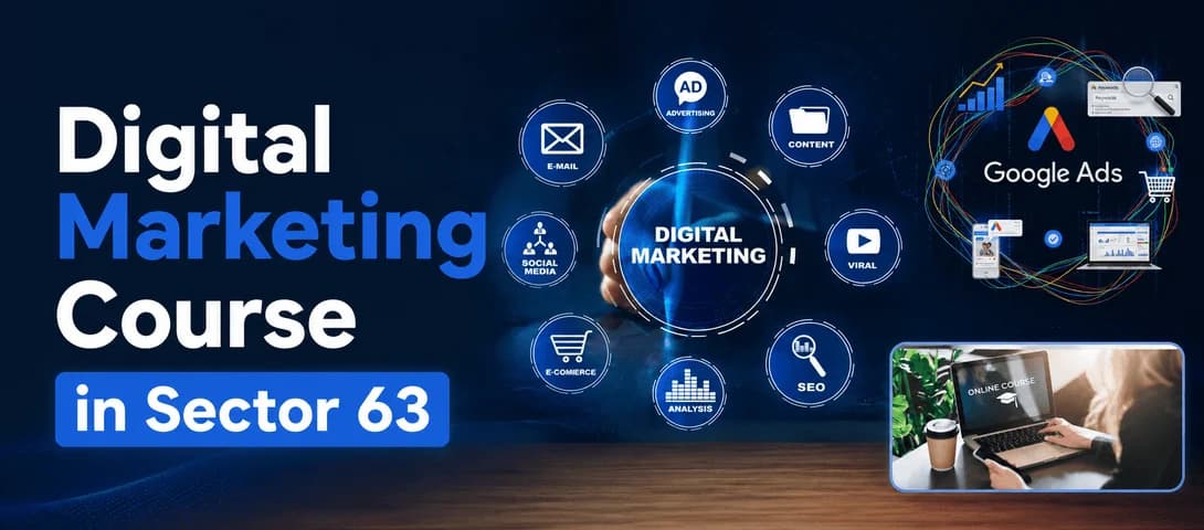 Digital Marketing Course in Sector 63 classroom at Course Unbox with students learning live