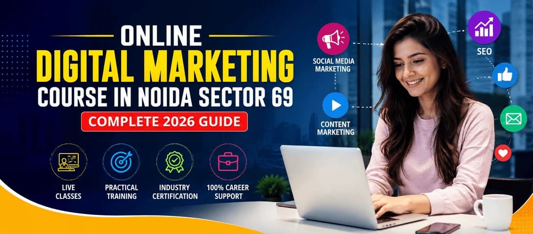 Online digital marketing course in Noida Sector 69 with AI tools, SEO and performance marketing training