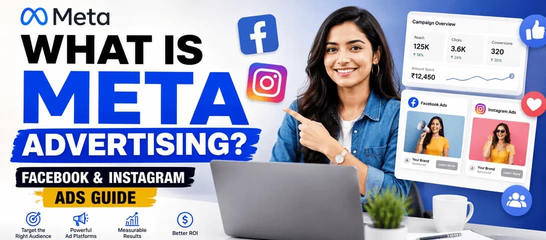 Meta Ads Manager dashboard showing a Facebook and Instagram advertising campaign