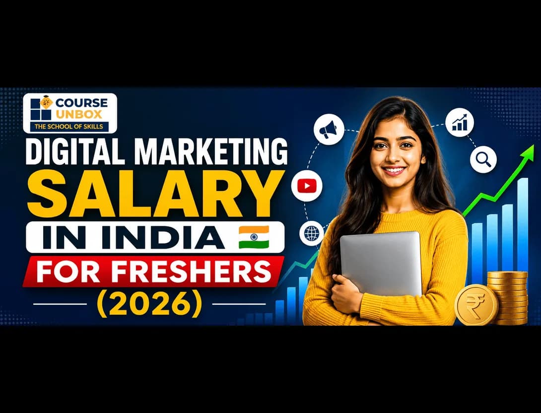 Digital marketing salary in India for freshers in 2026 — pay by experience, role, city and industry