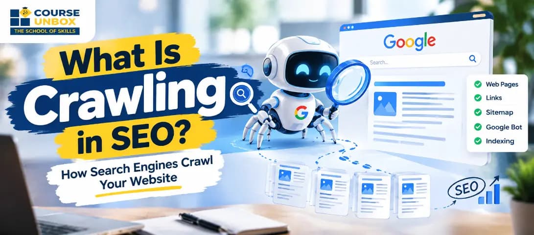What is Crawling in SEO – Search Engine Bot Discovering a Web Page