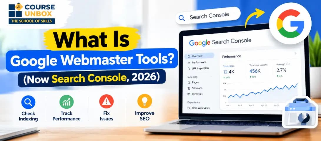 What is Google Webmaster Tools (Google Search Console) and how it helps monitor website performance in Google Search.